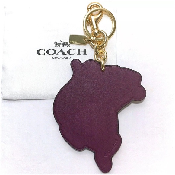 COACH Year of The Rat Keychain Bag Backpack Charm - Picture 5 of 6